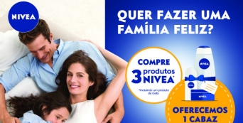 Campanha da NIVEA “Quer fazer uma família feliz?” doa produtos a famílias carenciadas 