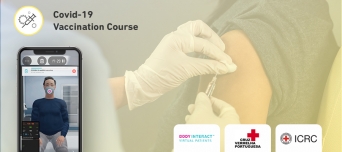 Cruz Vermelha e Take The Wind lançam curso de realidade virtual gratuito para profissionais de Saúde no âmbito da vacinação à COVID-19